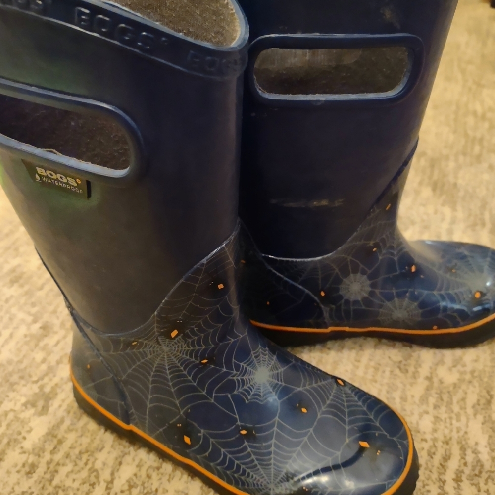 Bog Rainboots, boys size 1